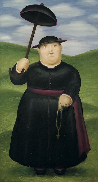 Botero at il Vittoriano Passeggiata sulla collina