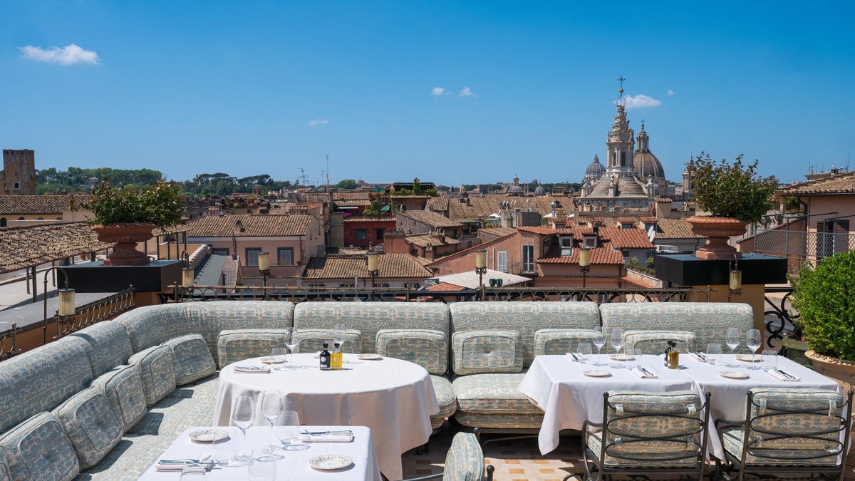 Gigi Rigolatto Ristorante Orient Express La Minerva Roma