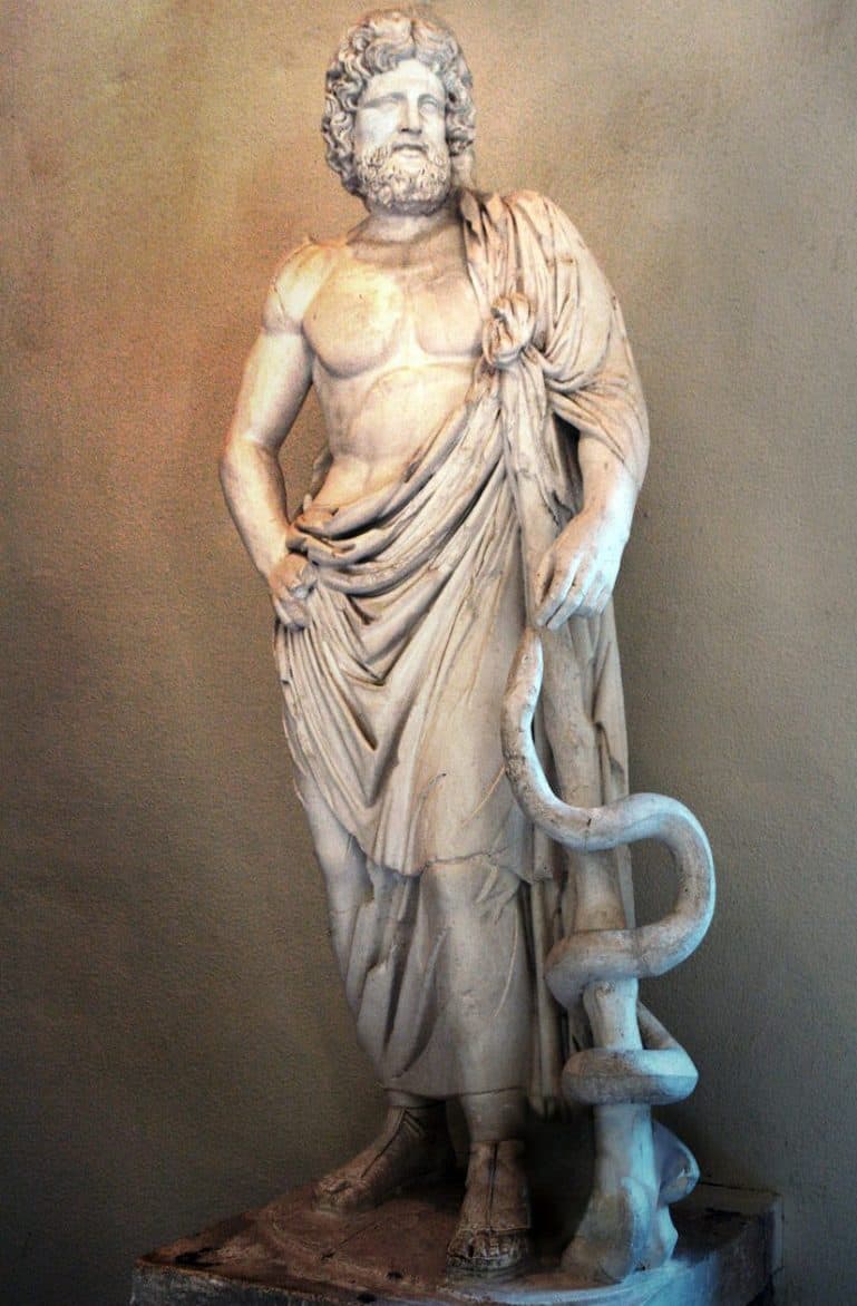Askelepios Sculpture
