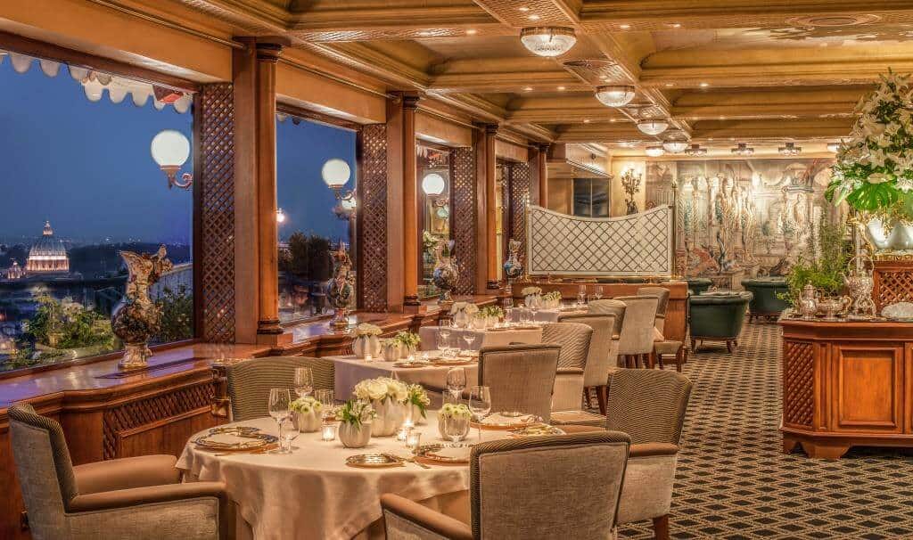 Best restaurants in hotel in Rome