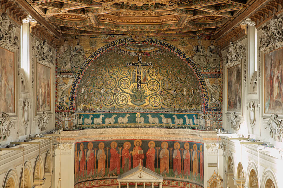 St.Clement Basilica in Rome Mosaic