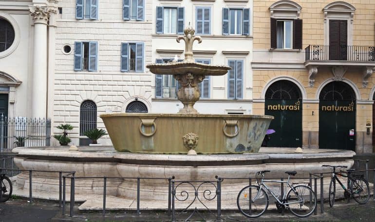 Caracalla Basins at Piazza Farnese