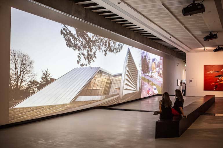 Zaha Hadid at MAXXI Museum