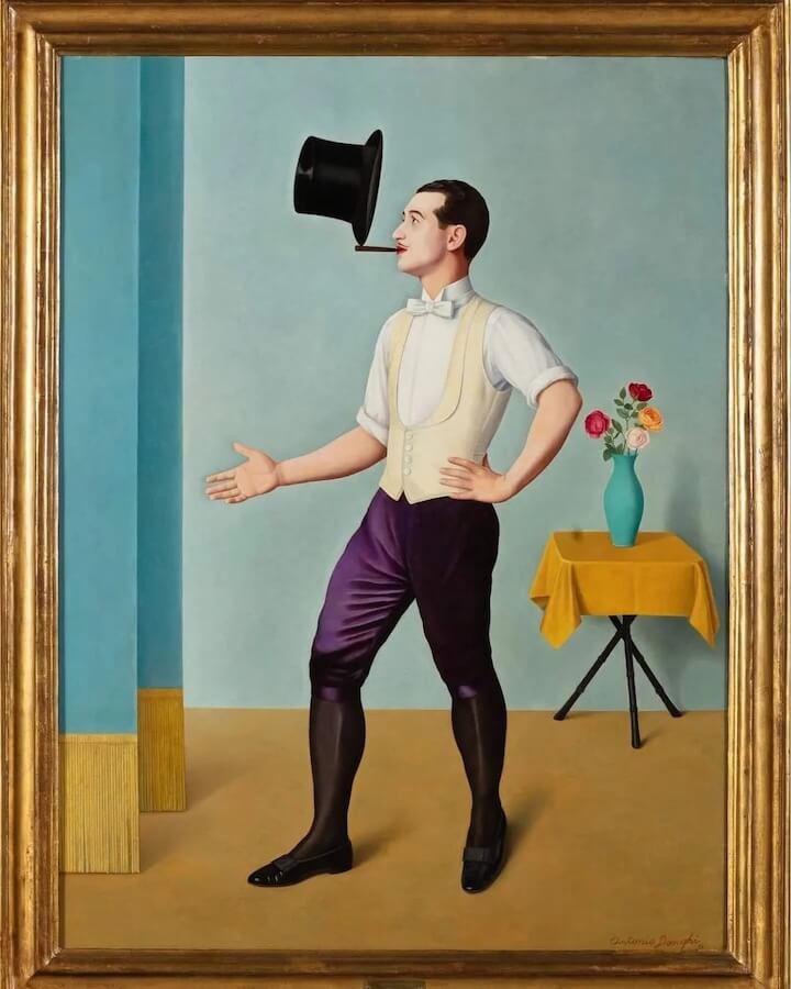 antonio donghi exhibition palazzo merulana