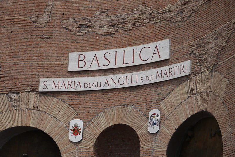 church santa maria degli angeli church