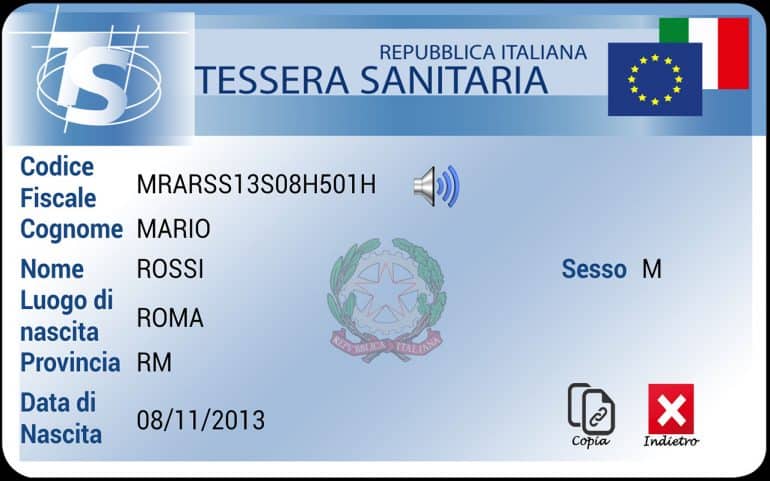 How to get a codice fiscale in Rome