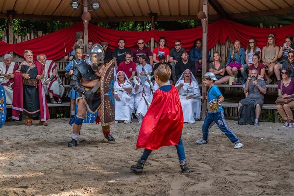 Gladiator for the day at Rome's only Gladiator School