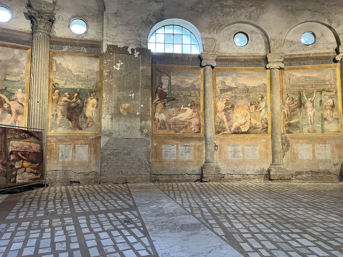 santo-stefano-rotondo-church-in-rome-frescos