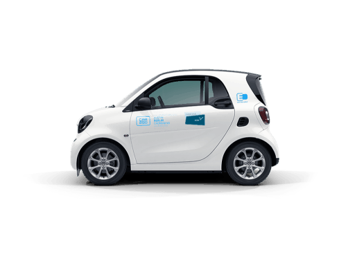 Car, bike and scooter sharing in Rome