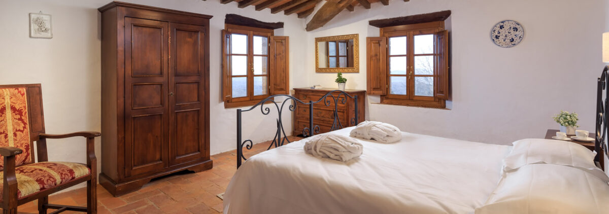 room at mansalto villas & wines tuscany