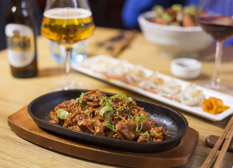 Galbi Korean Barbecue Restaurant in Rome