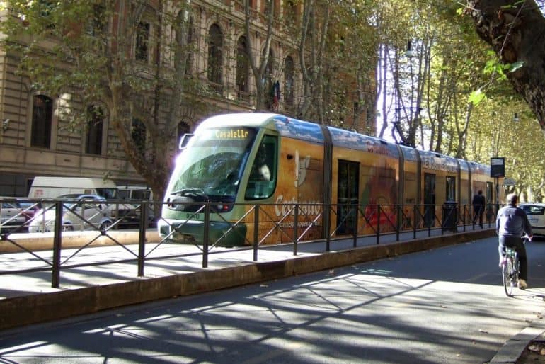 Trams in Rome