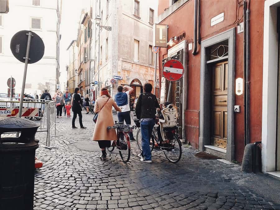 Via dei Coronari in Rome
