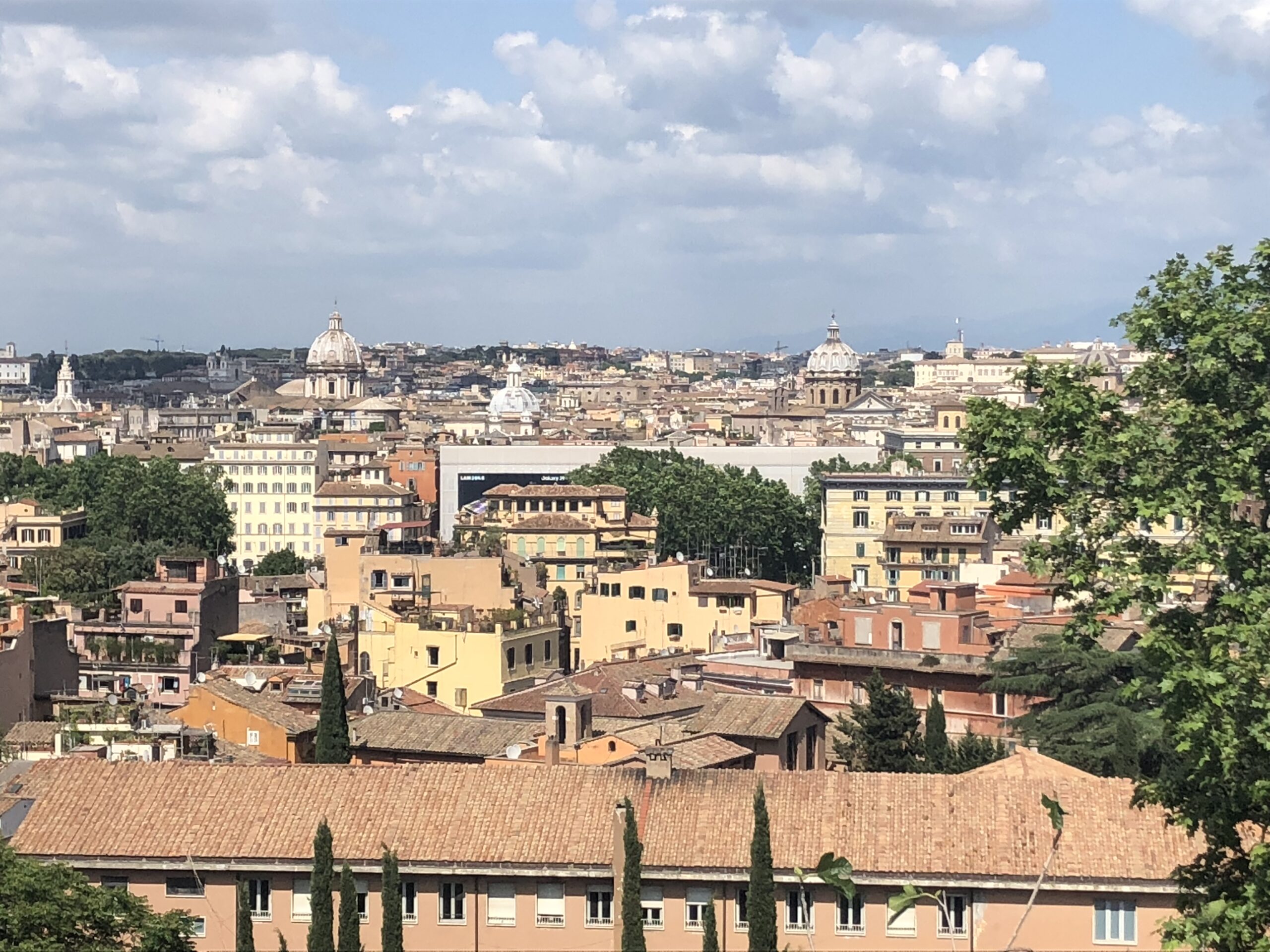 view from san pietro in montorio