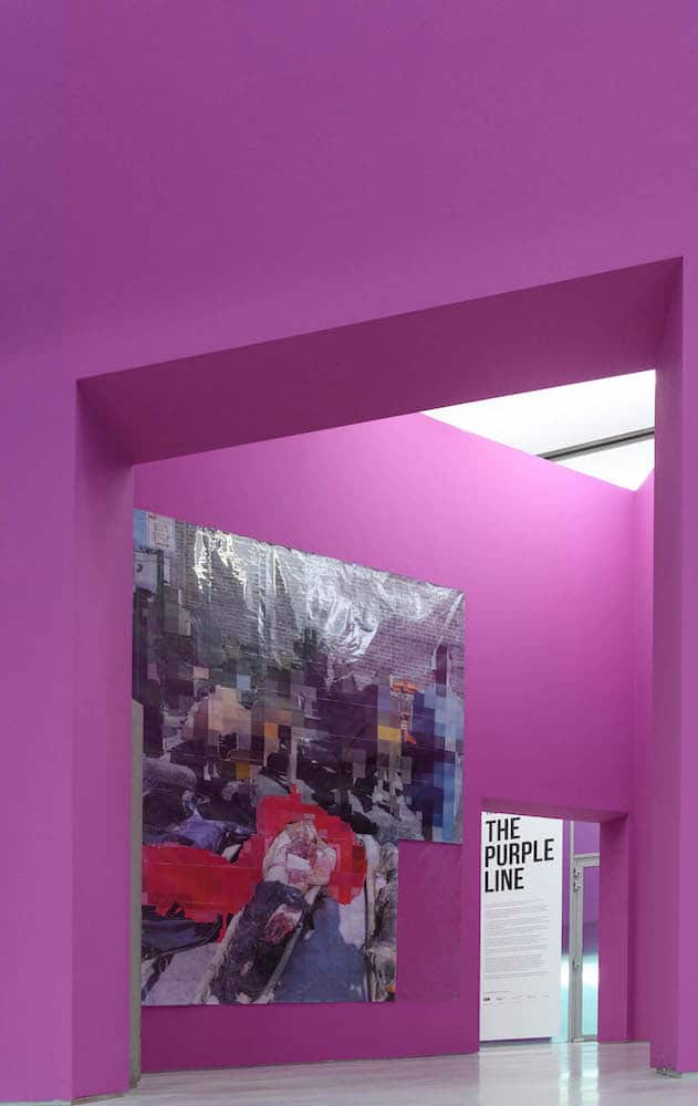 The Purple Line Thomas Hirschhorn at MAXXI