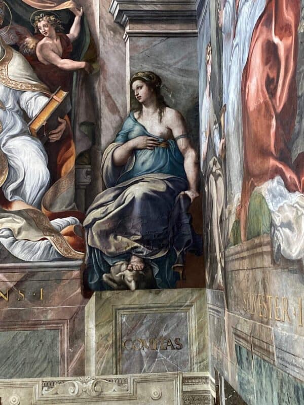 Sala di Costantino - COMITAS, dopo il restauro