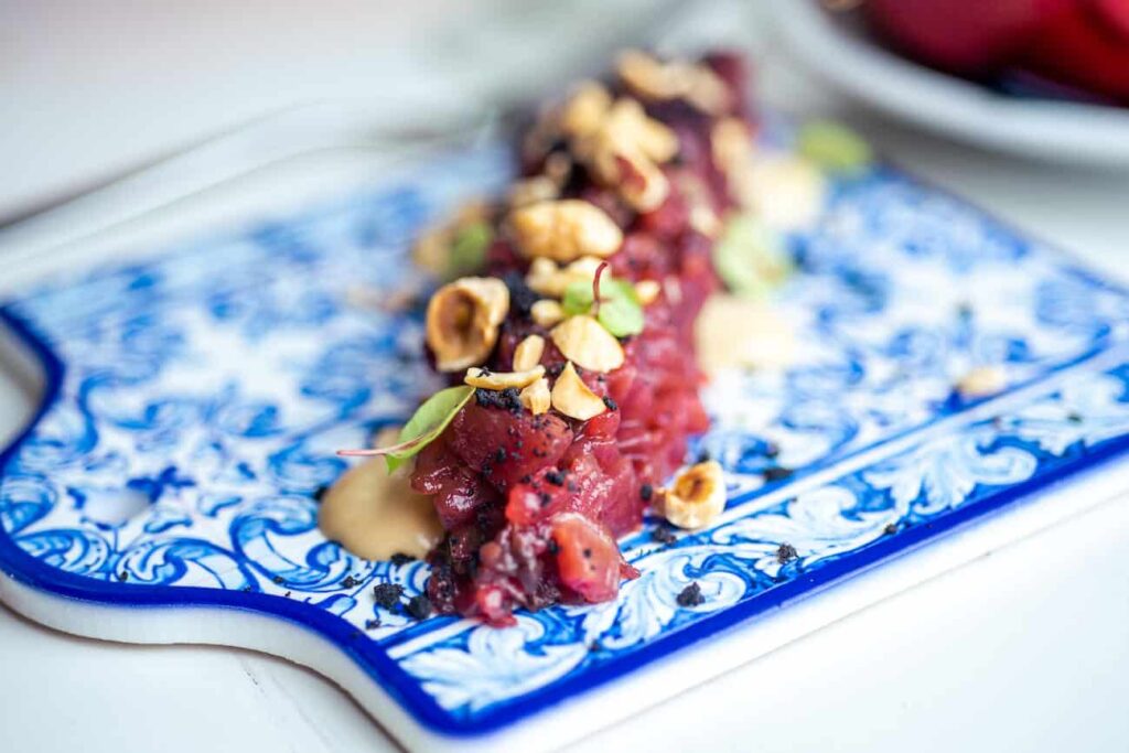 Mare Nostrum Seafood is a Sicilian restaurant in Trastevere, Rome, uniting various mediterranean traditions.