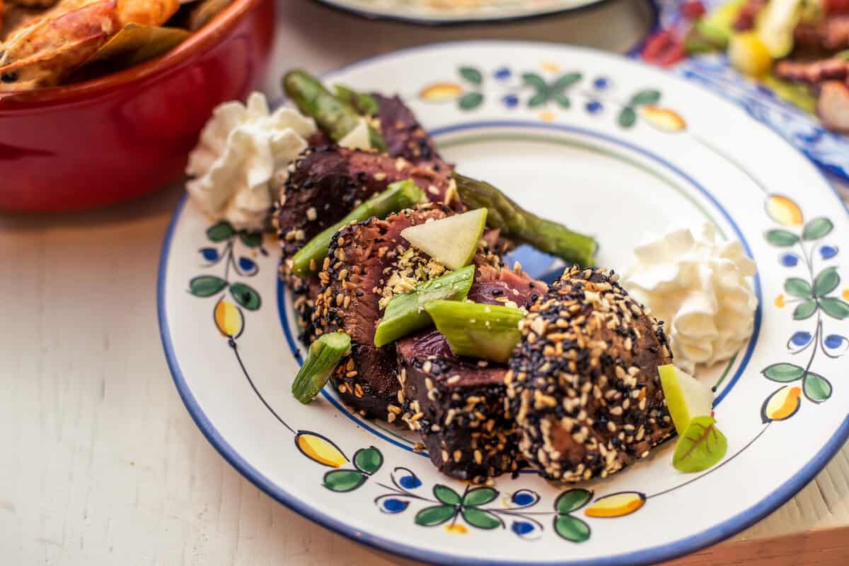 Mare Nostrum Seafood is a Sicilian restaurant in Trastevere, Rome, uniting various mediterranean traditions.