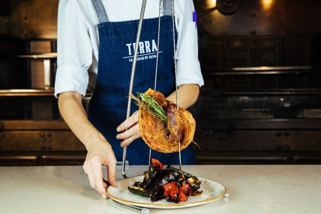 terra restaurant eataly rome