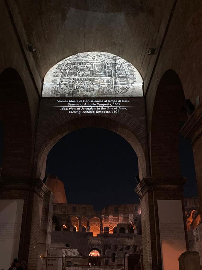 Luna sul Colosseo - Visit Colosseum at night