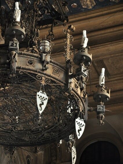 Quartiere Coppede Rome_chandelier