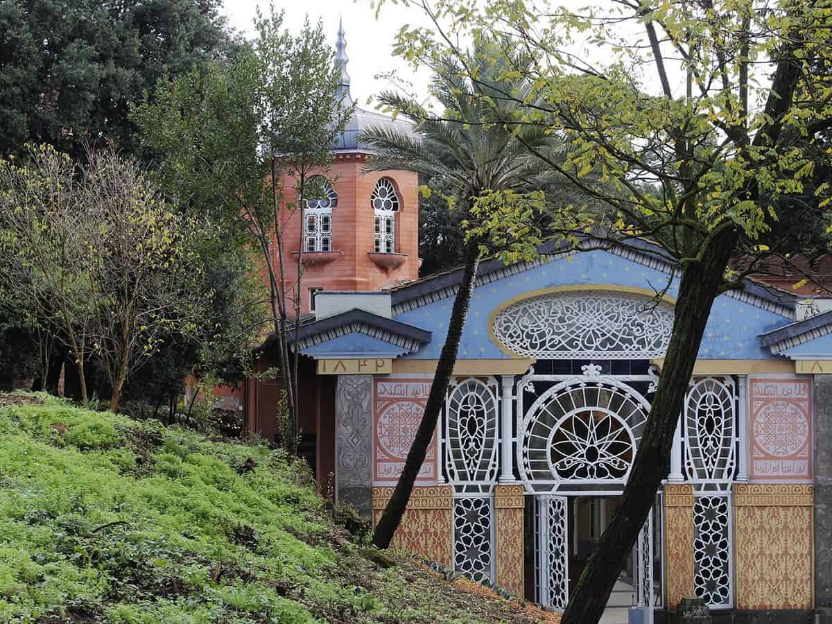 La Serra Moresca a Villa Torlonia in Rome