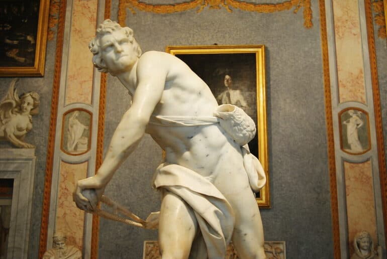 bernini david villa Borghese