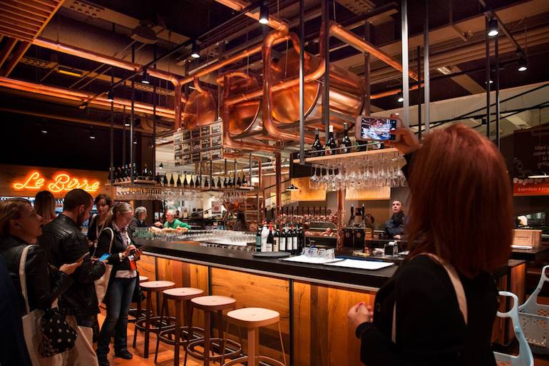 Eataly's The Brewery in Rome's Ostiense area