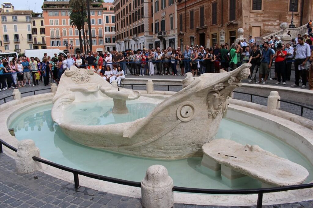 fontana della barcaccia