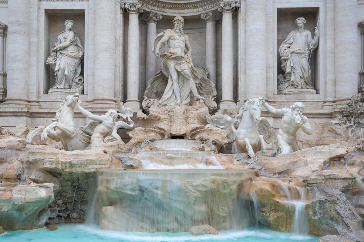 fontana di trevi nuove regole d'accesso