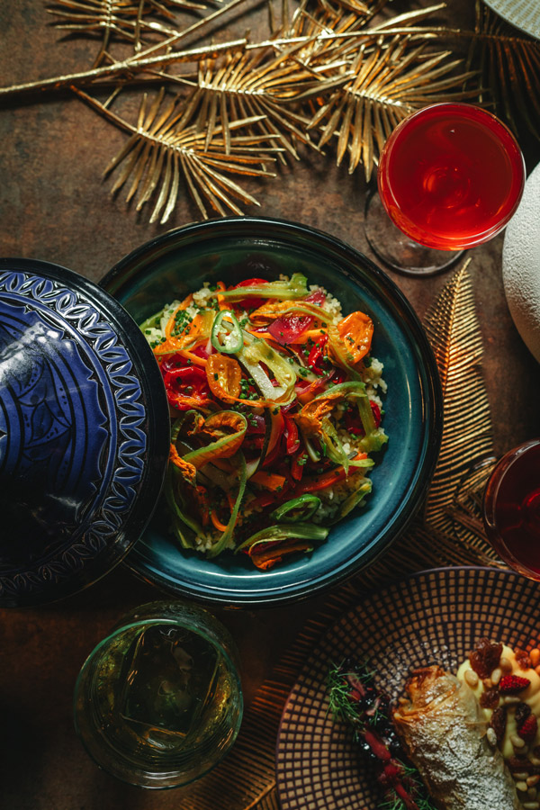 Masa rooftop Un viaggio tra sapori mediterranei e mediorientali con vista sulla Basilica di Santa Maria Maggiore