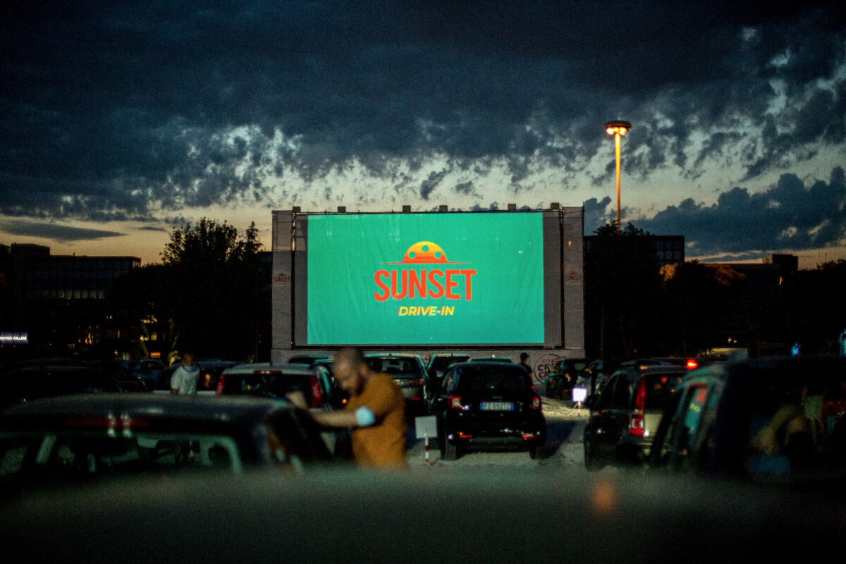 sunset drive in roma