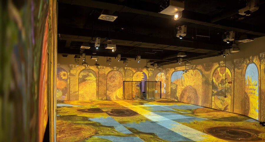 van gogh experience in rome