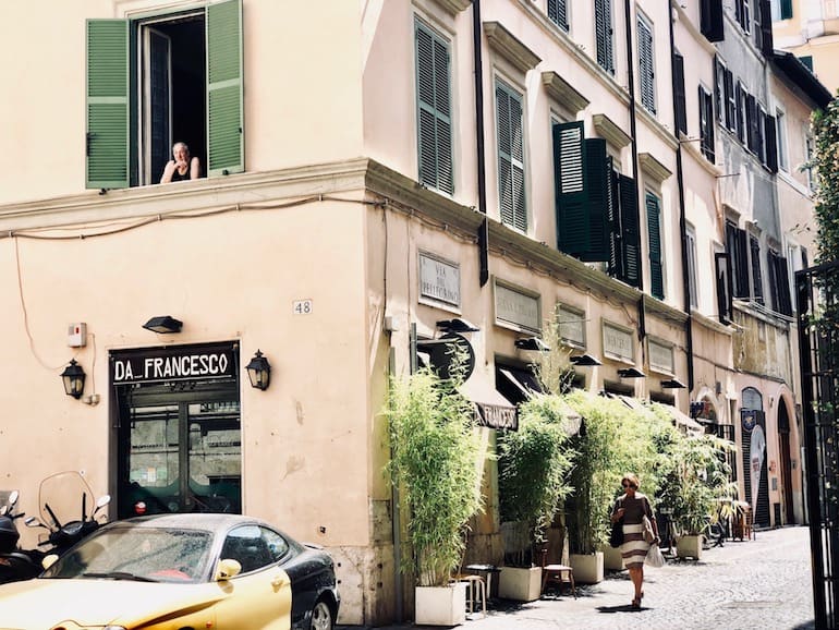 Via del Pellegrino Rome