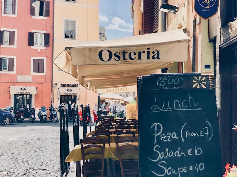 Via del Pellegrino Rome