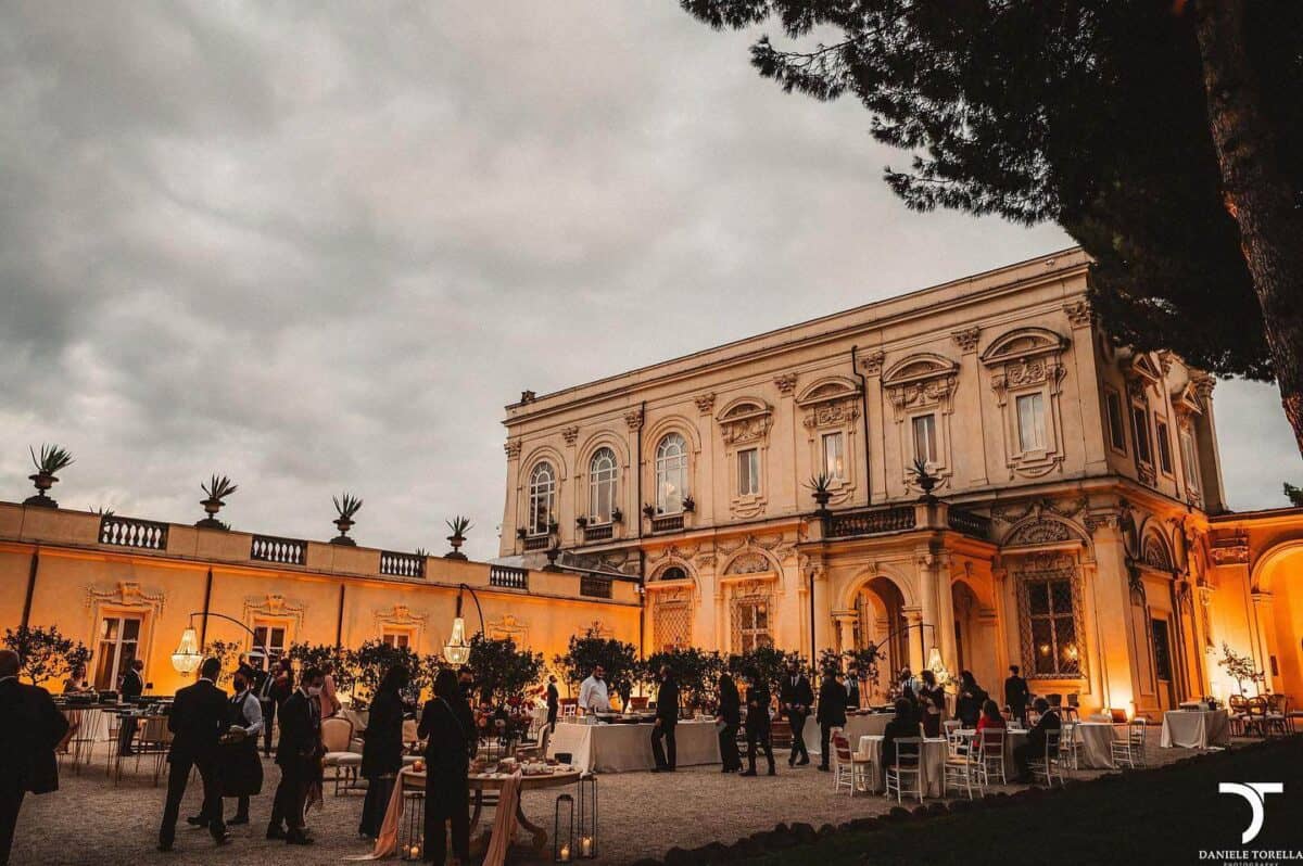 Villa Aurelia wedding venue in rome